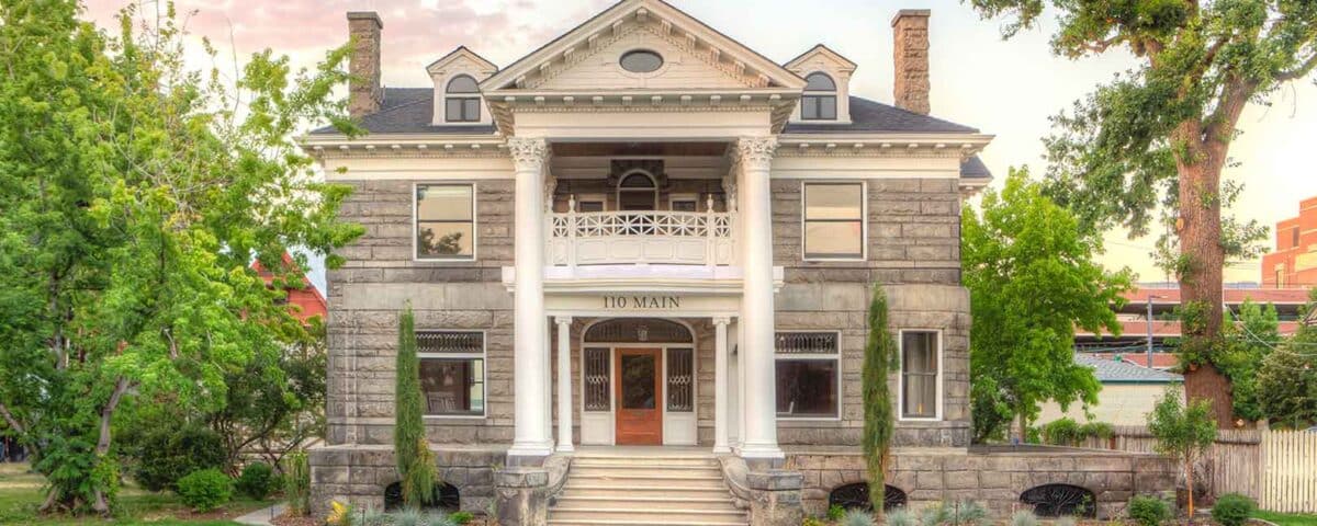 110 Main is a two-story office Property in a Historic Mansion at 110 Main Boise, Idaho