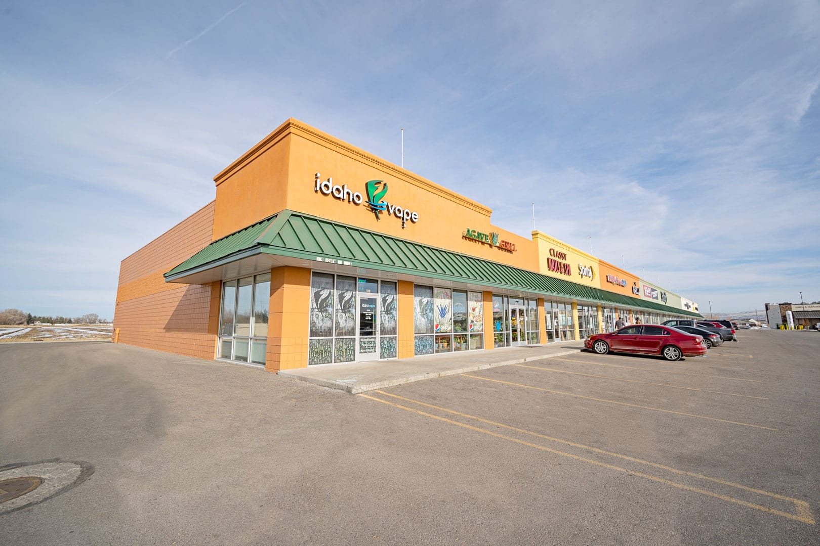 Sandcreek Plaza is a Multi-tenant Retail Center at 939 S. 25th East in Ammon, Idaho